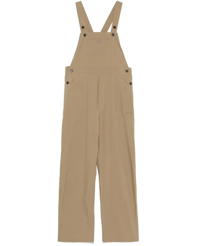P.A.R.O.S.H. P.A.R.O H. Jumpsuit aus Popeline - Nude Nude