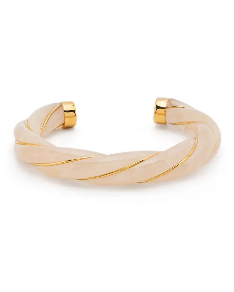 Aurélie Bidermann Diana Twisted bracelet - Gold Gold