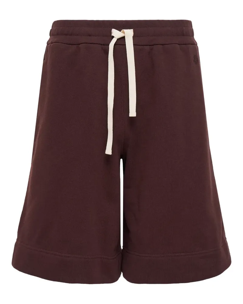 Jil Sander Sportshorts mit Kordelzug - Braun Braun