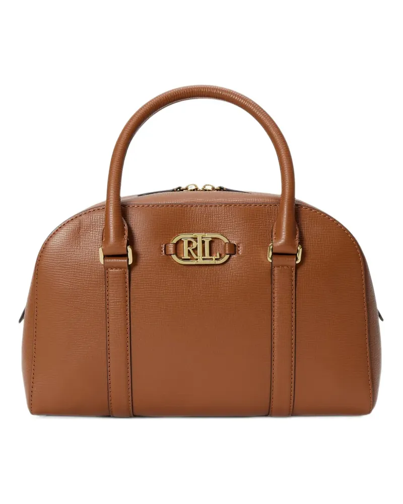 Ralph Lauren Shopper mit Logo-Schild - Braun Braun