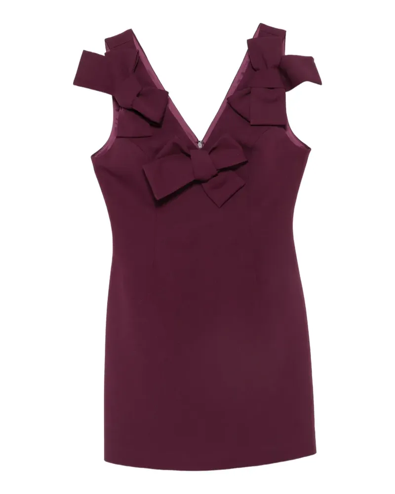 Aniye By Minikleid mit Schleifendetail - Violett Violett