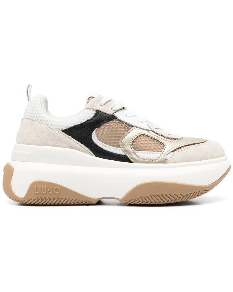Liu Jo June Sneakers mit Plateau - Nude Nude