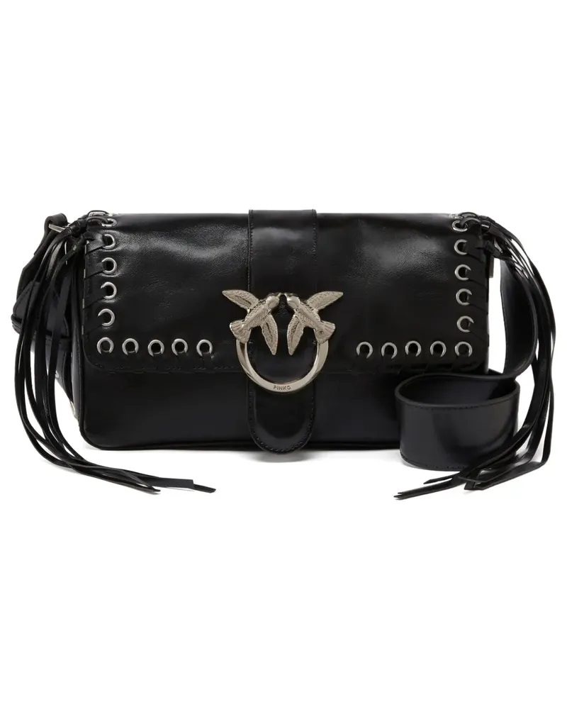Pinko Love Schultertasche - Schwarz Schwarz