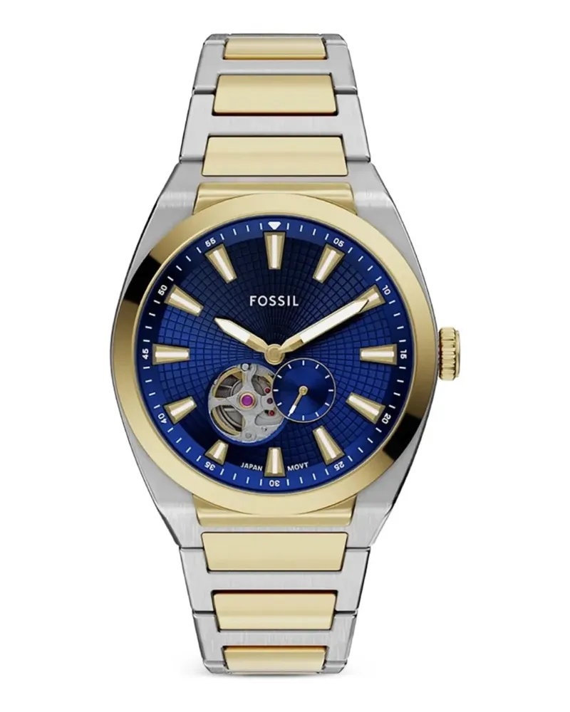 Fossil Everett 42mm watch - Blau Blau