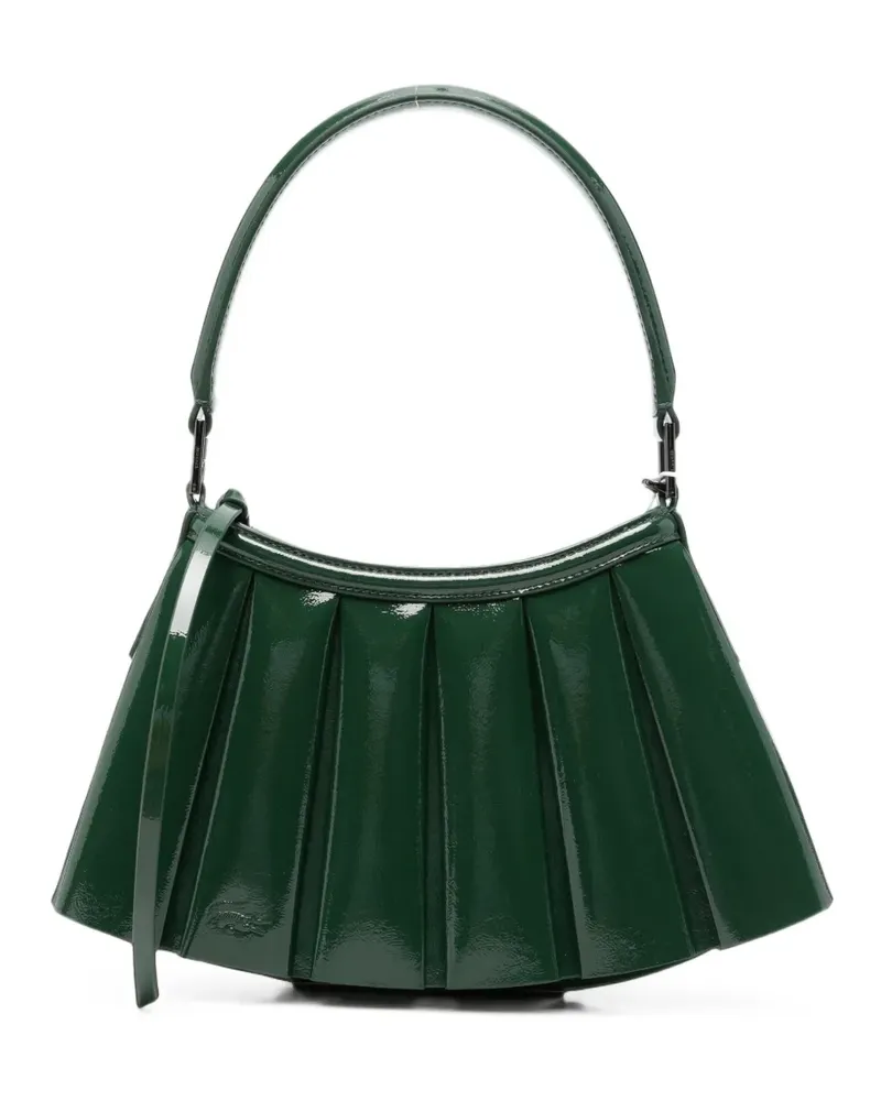 Lacoste small Lenglen pleated shoulder bag - Grün Grün