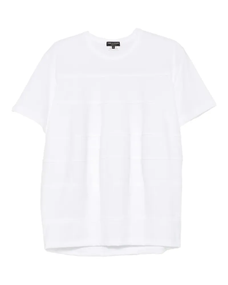 Comme des Garçons panelled T-shirt - Schwarz Schwarz