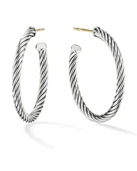 David Yurman Cable Creolen aus Sterlingsilber Silber