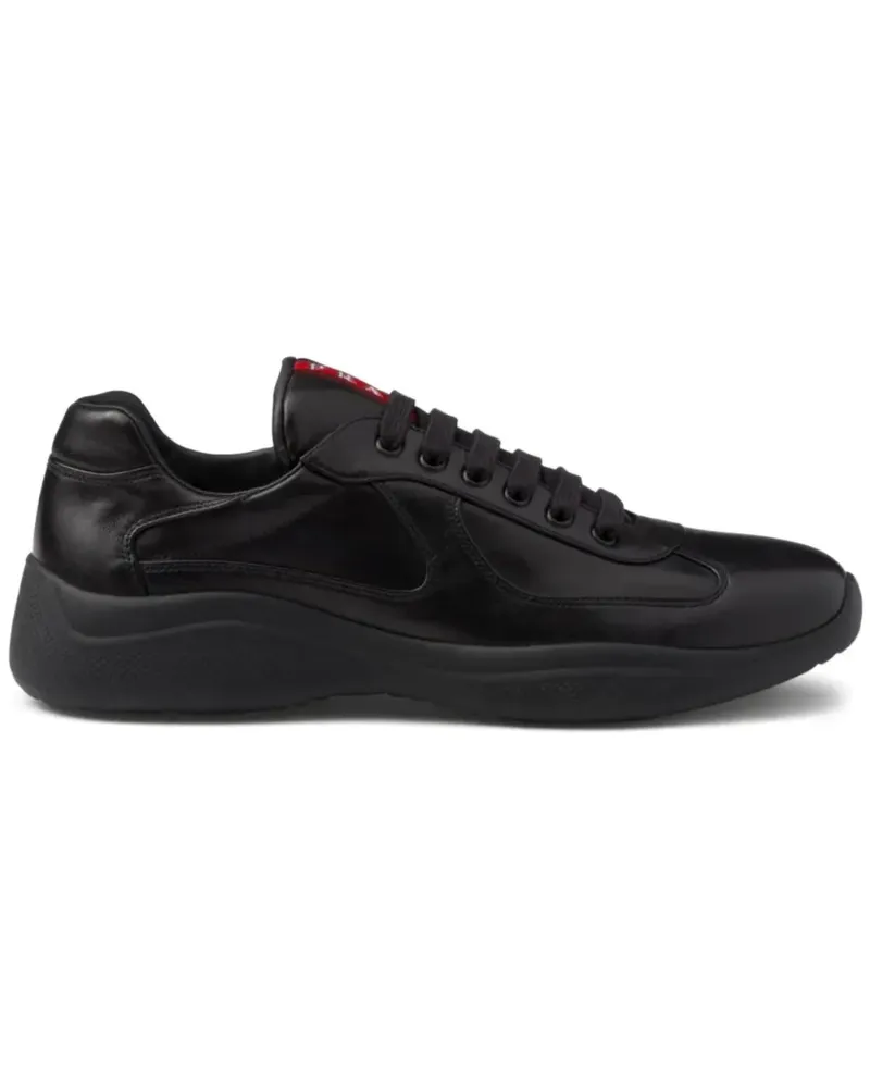 Prada Americas Cup Sneakers - Schwarz Schwarz