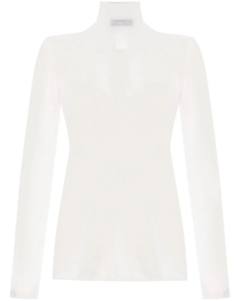 Fabiana Filippi Pullover mit Rollkragen - Nude Nude