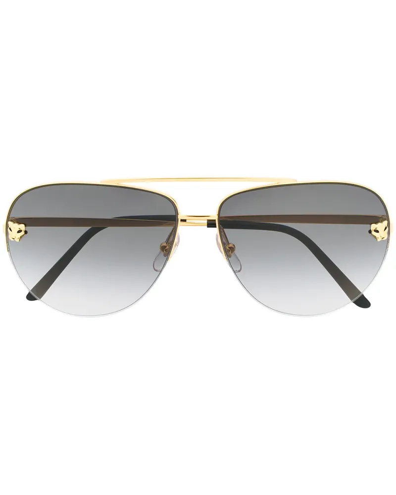 Cartier Klassische Pilotenbrille - Gold Gold