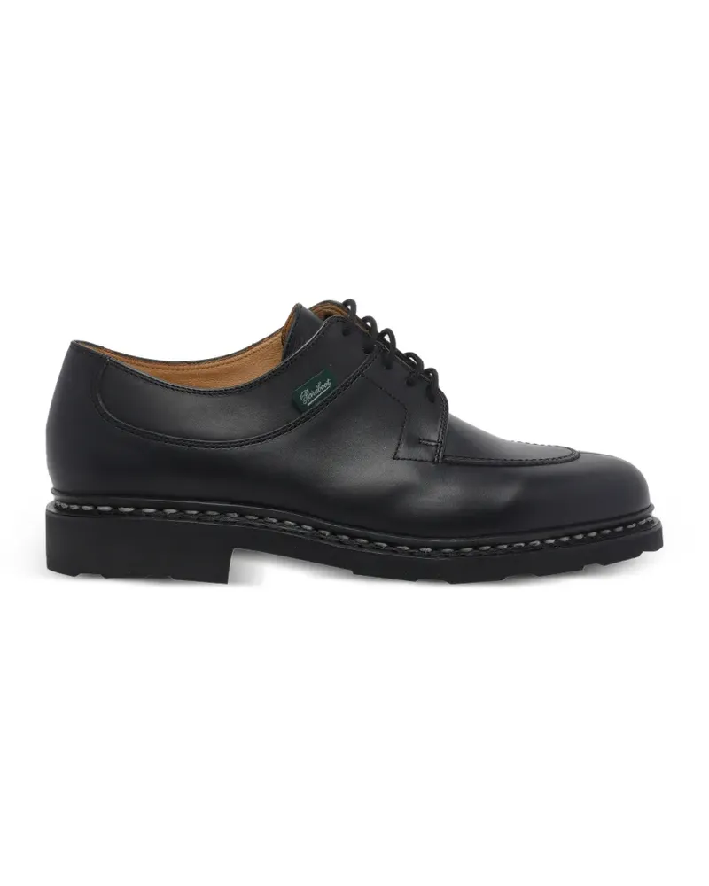 Paraboot Avignon leather derby shoes - Schwarz Schwarz