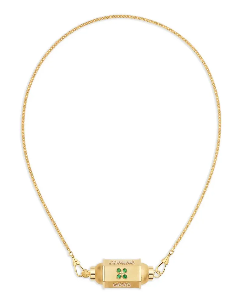 Marie Lichtenberg Good Things Locket necklace - Gold Gold