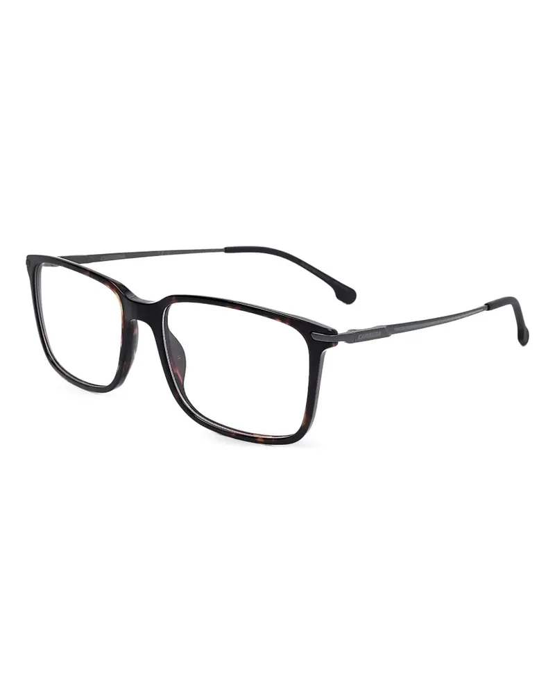 Carrera Eckige Brille in Schildpattoptik - Braun Braun