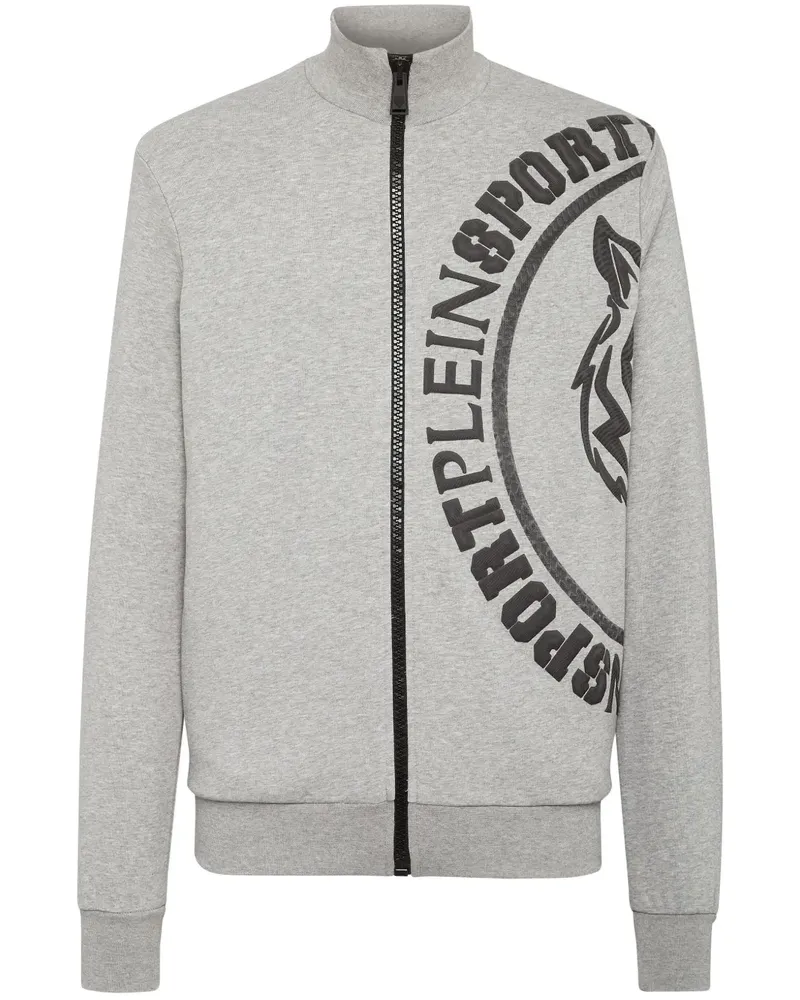 Philipp Plein Sweatshirt mit Logo-Print - Grau Grau