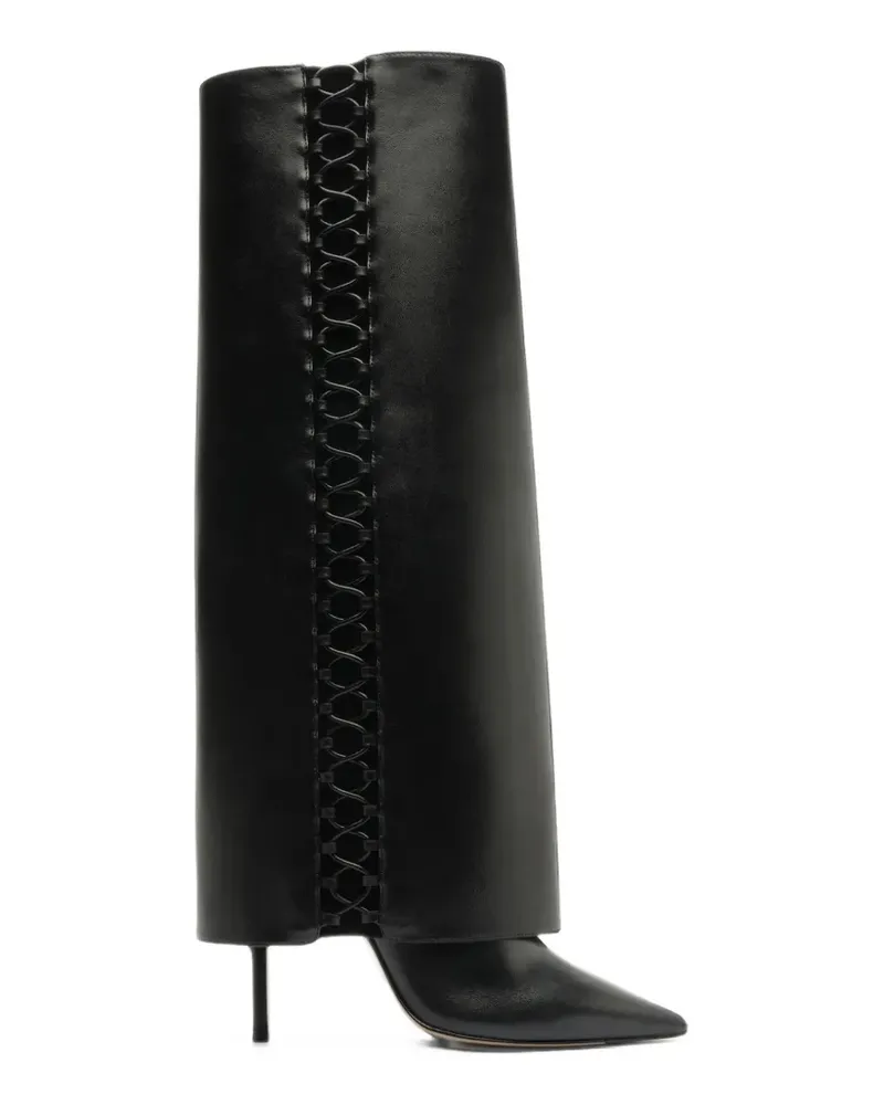 Alexandre Birman Holly Schnürstiefel - Schwarz Schwarz