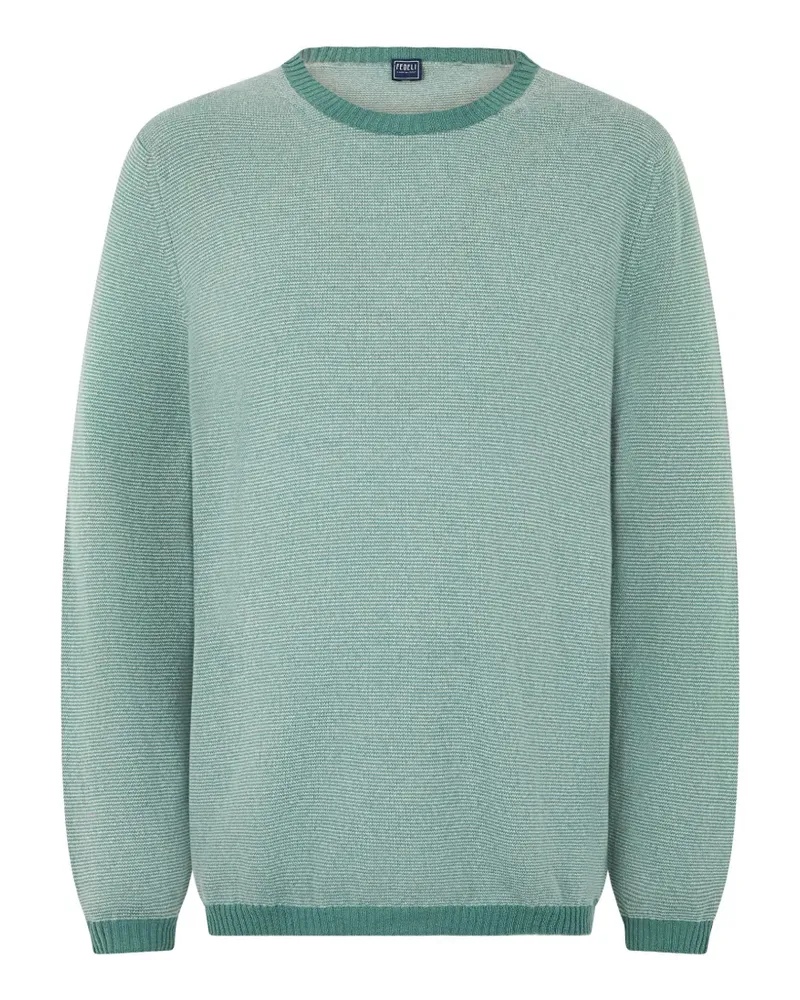 Fedeli fine-knit cashmere sweater - Grün Grün