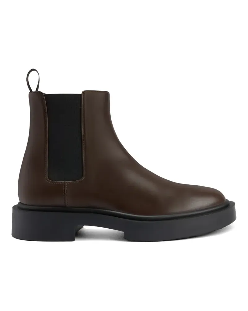 Giuseppe Zanotti Jeremiah elastic side boots - Braun Braun