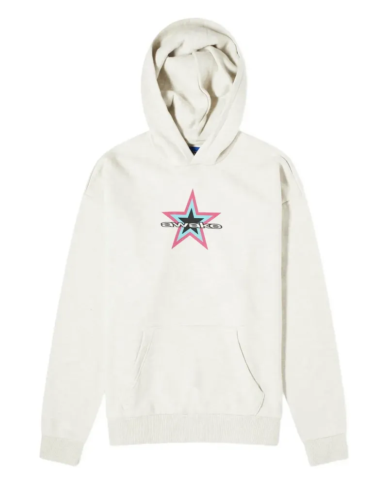 AWAKE NY Hoodie mit Star Logo-Print - Nude Nude