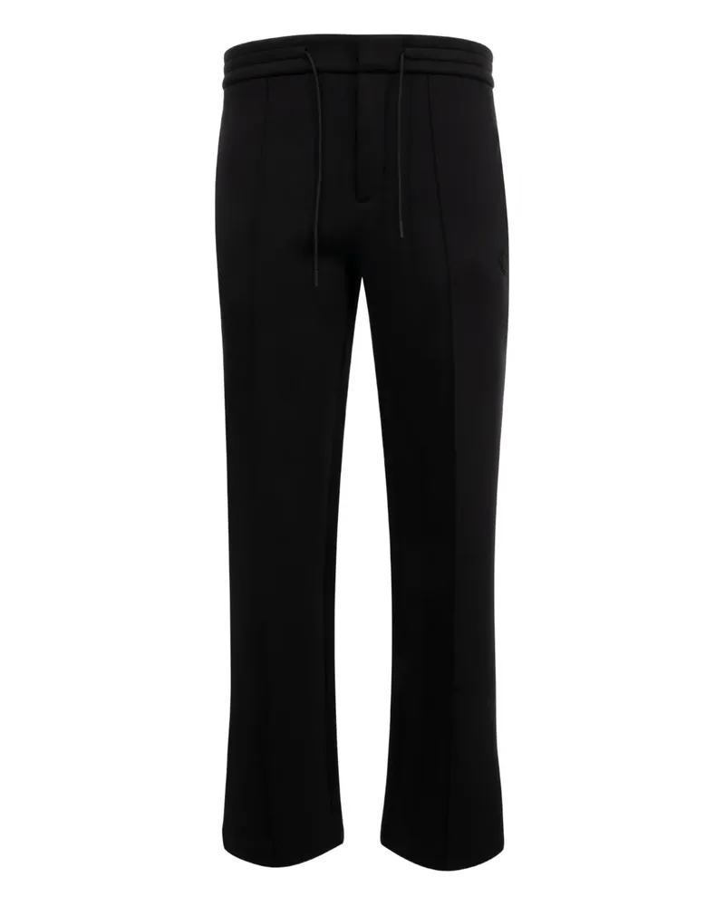 Moncler Jogginghose mit Logo-Applikation - Schwarz Schwarz