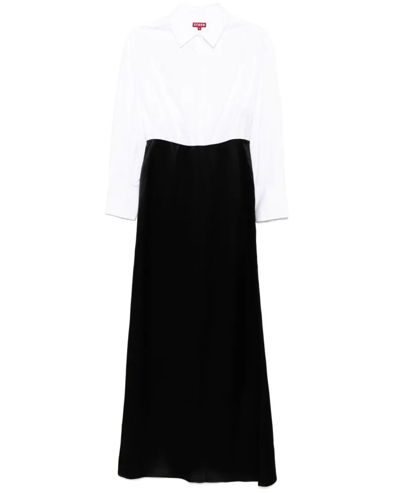 STAUD Nile Kleid - Schwarz Schwarz