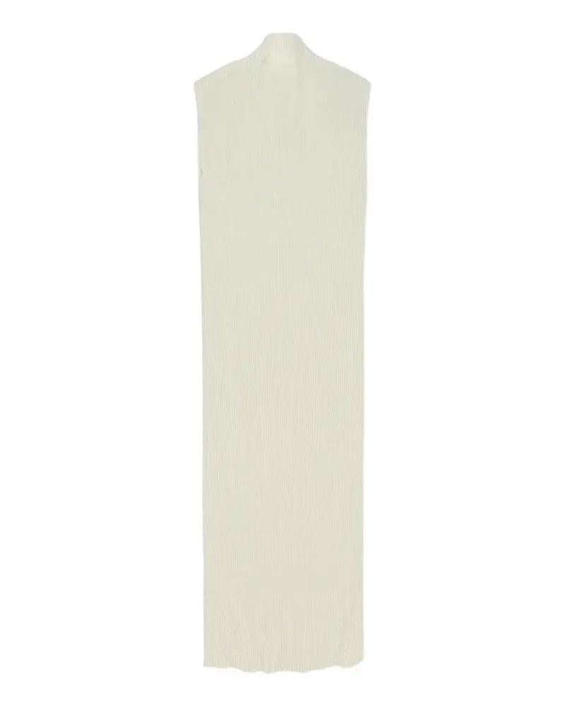 Helmut Lang pleated dress - Nude Nude
