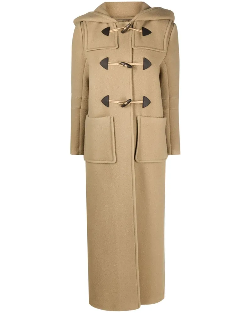 Prada Parka mit weiter Kapuze - Nude Nude