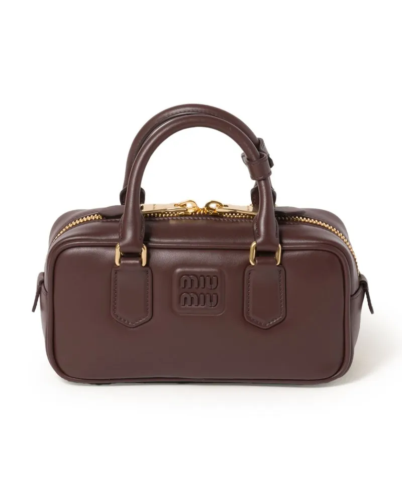 Miu Miu Arcadie Tote Bag - Braun Braun