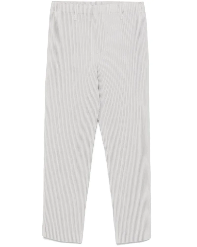 Issey Miyake Plissierte Hose - Grau Grau