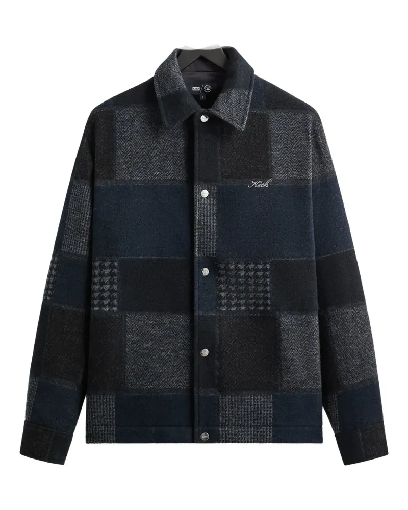 KITH patchwork jacket - Grau Grau