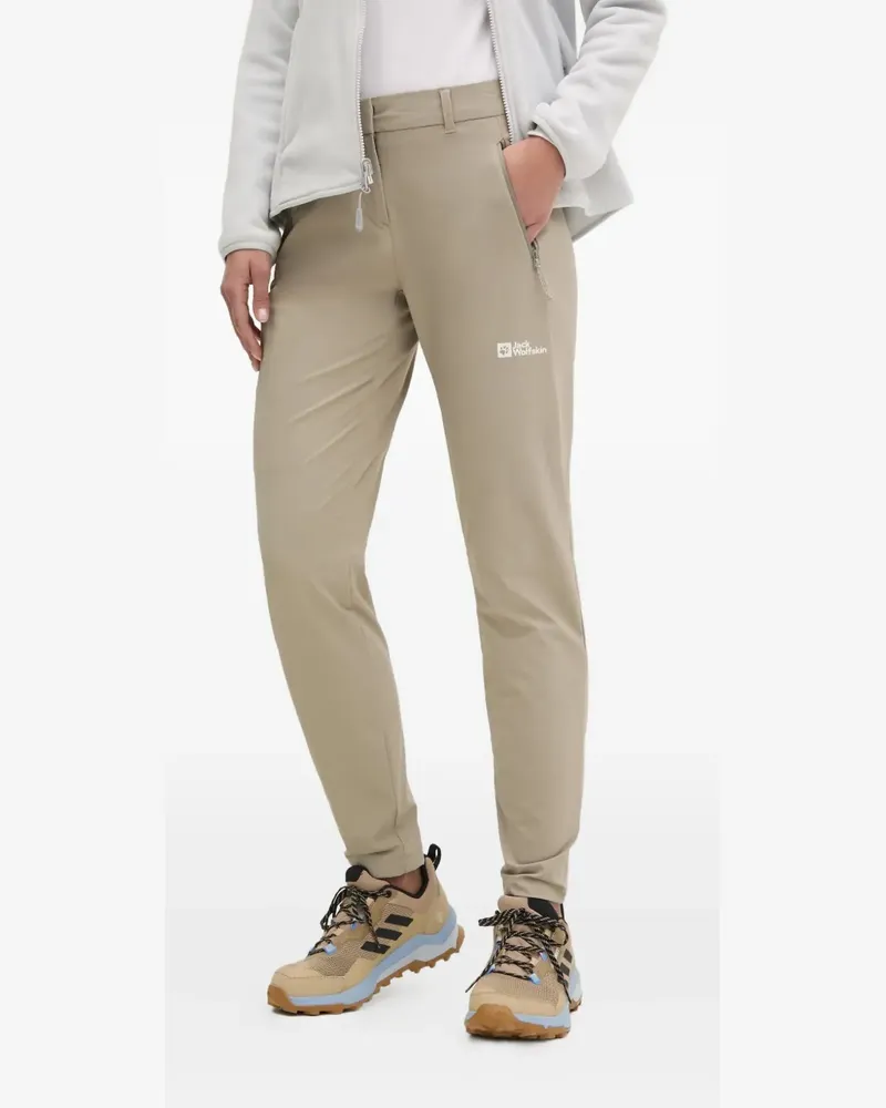 Jack Wolfskin Hikeout performance trousers - Nude Nude
