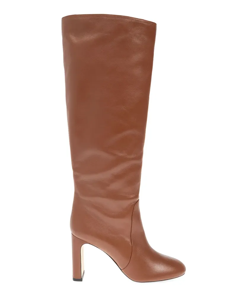 Stuart Weitzman Stiefel aus Leder 90mm - Braun Braun