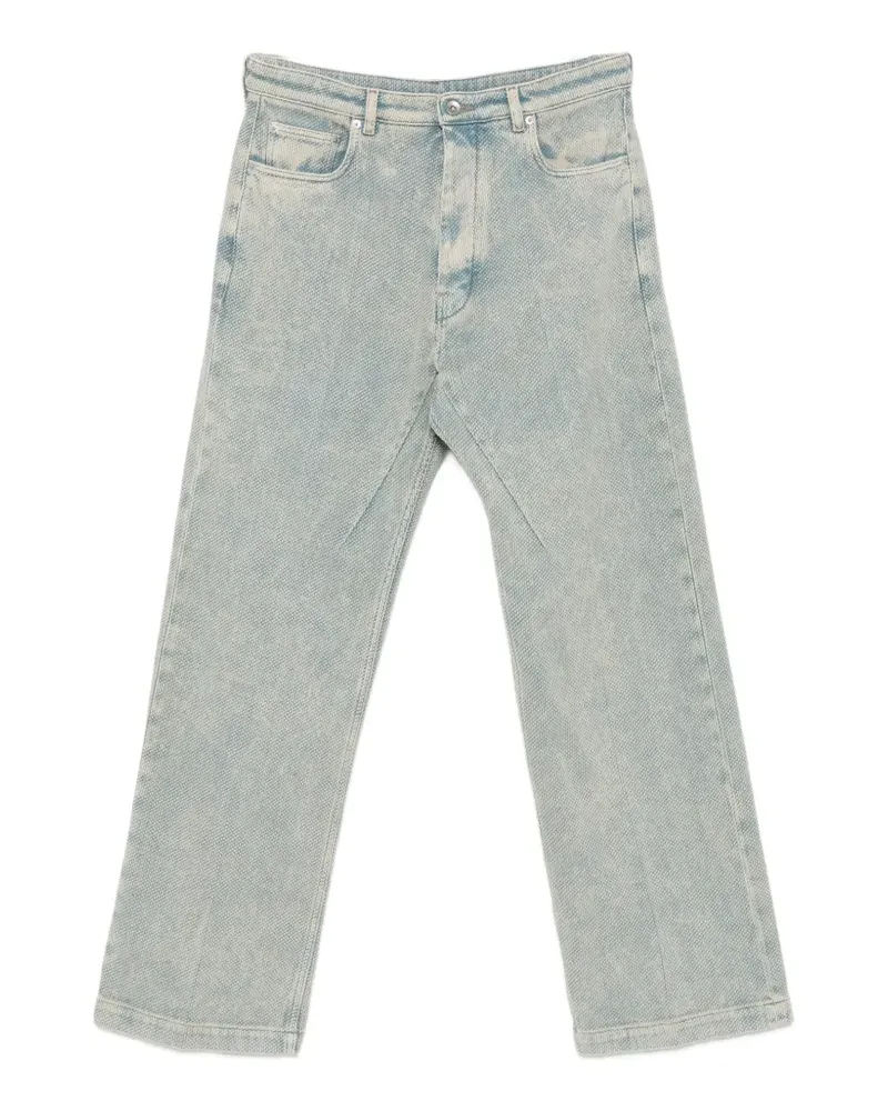 Rick Owens Jeans mit Wabenstruktur - Blau Blau