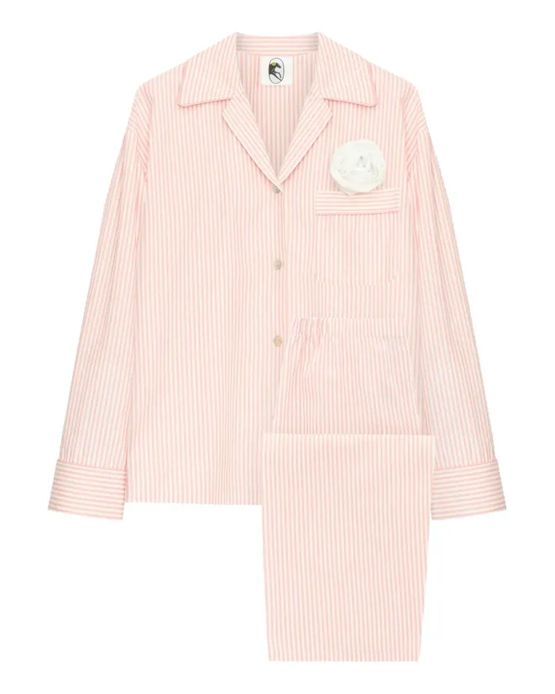 SLEEPER Rose striped pajama set - Rosa Rosa
