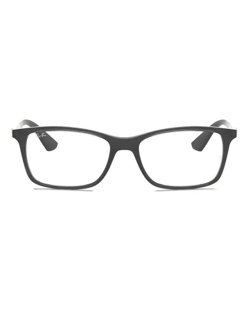 Ray Ban Brille mit Logo - Grau Grau