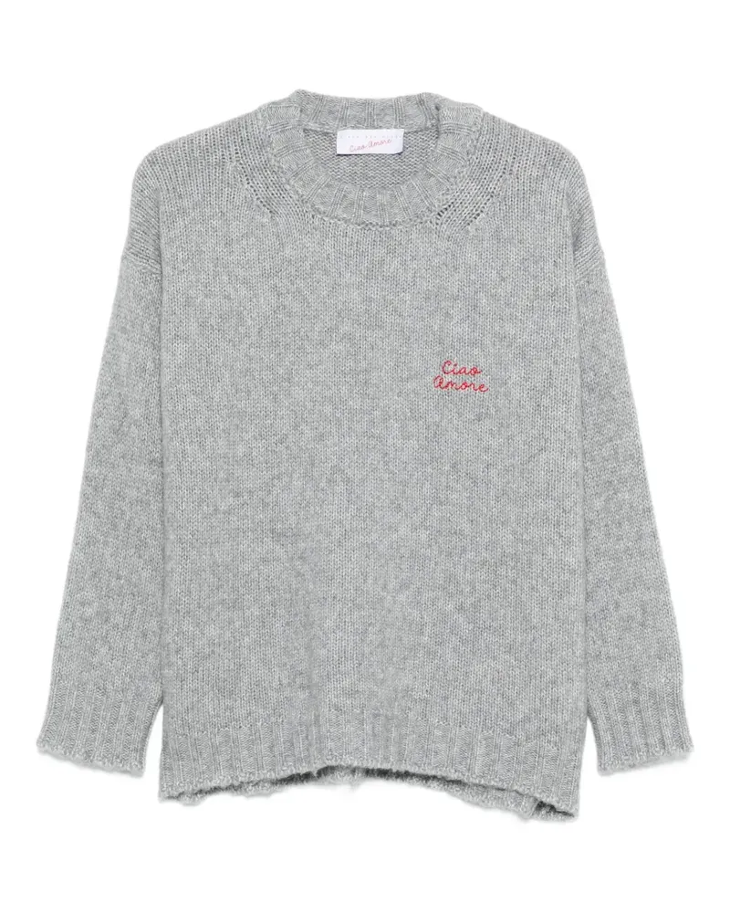 Giada Benincasa Pullover mit Rundhalsausschnitt - Grau Grau