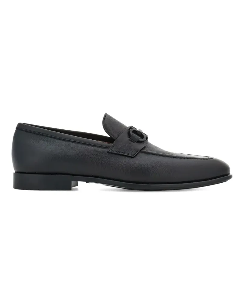 Ferragamo Loafer mit mandelförmiger Kappe - Schwarz Schwarz