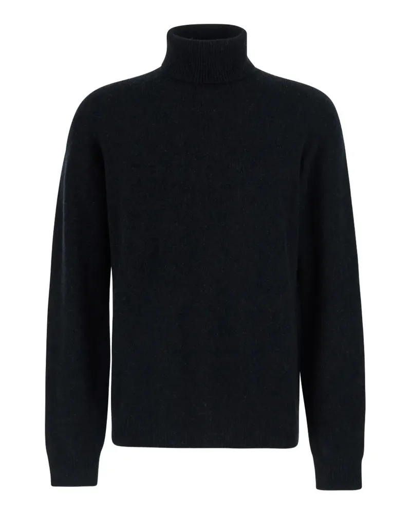 Roberto Collina Gestrickter Rollkragenpullover - Schwarz Schwarz