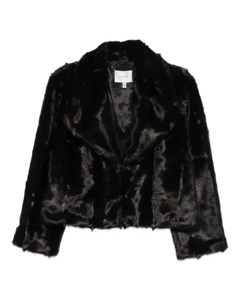 Gestuz Jacke aus Faux Fur - Braun Braun