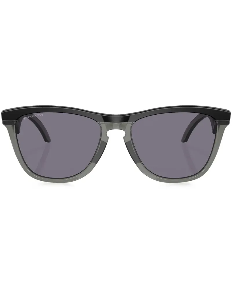 Oakley Frogskins Hybrid Sonnenbrille mit eckigem Gestell - Schwarz Schwarz