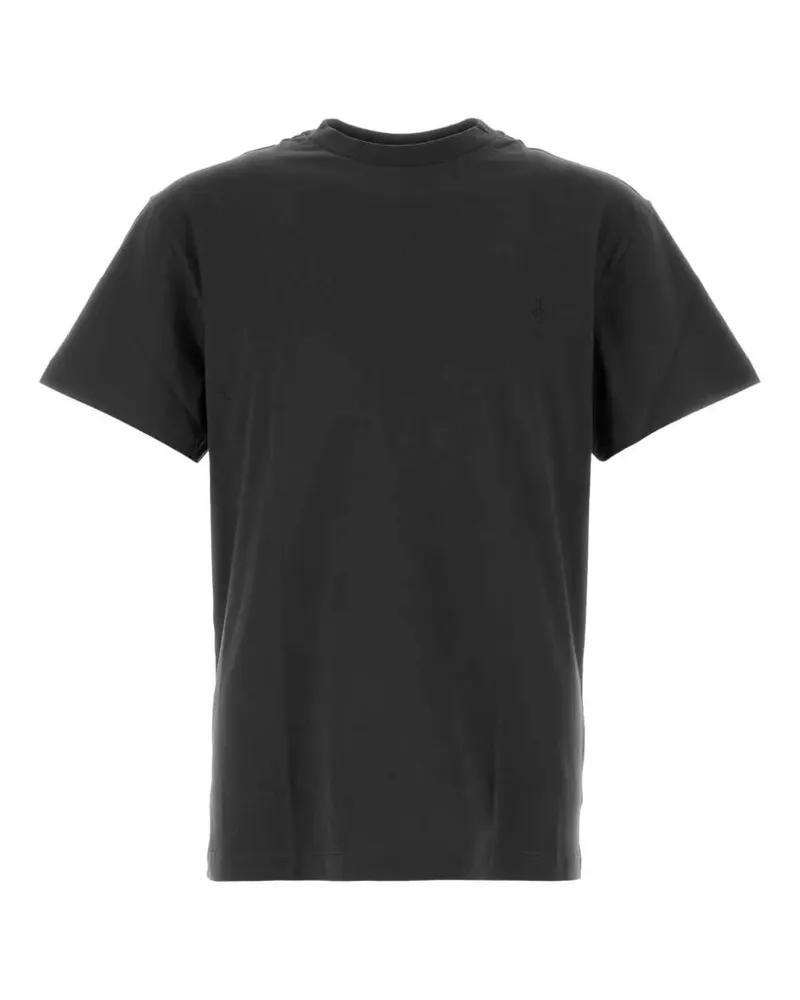 Jil Sander T-Shirts mit Logo-Stickerei (3er-Set) - Schwarz Schwarz
