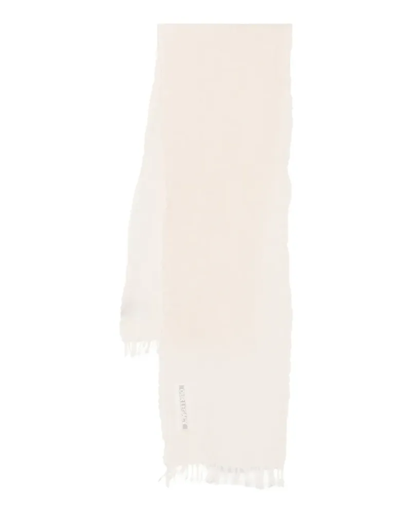 Our Legacy Cottage Wollschal mit ausgefransten Kanten - Rosa Rosa