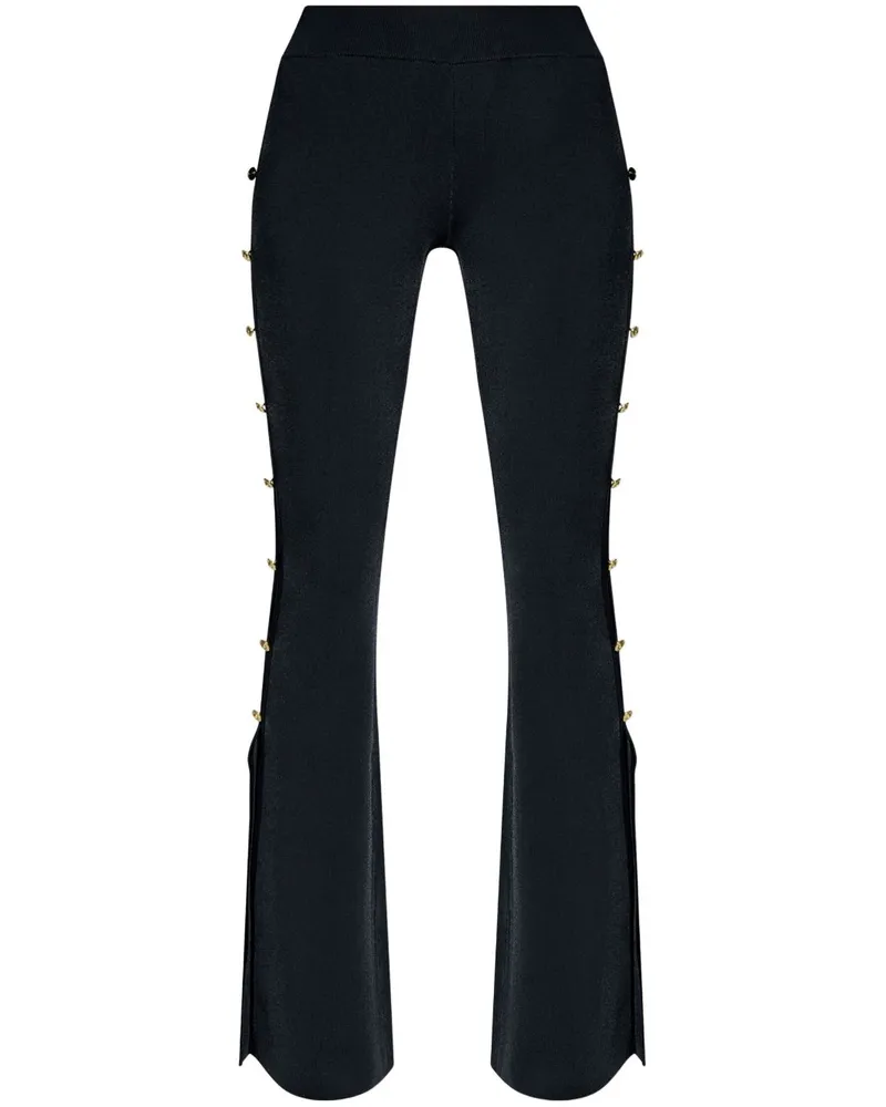 Versace Jeans Gestrickte Hose - Schwarz Schwarz