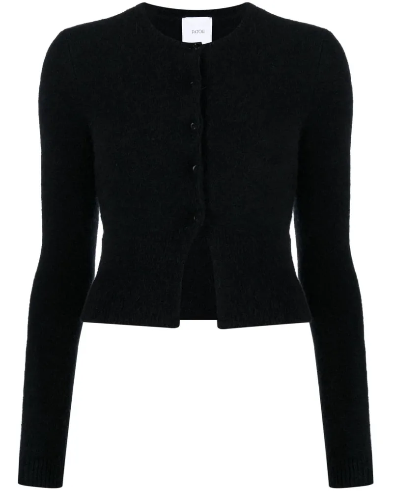 Patou Cardigan mit Knopfverschluss - Schwarz Schwarz