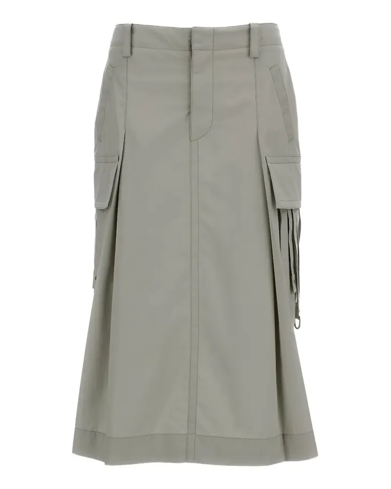Durazzi Milano cargo-pocket skirt - Nude Nude