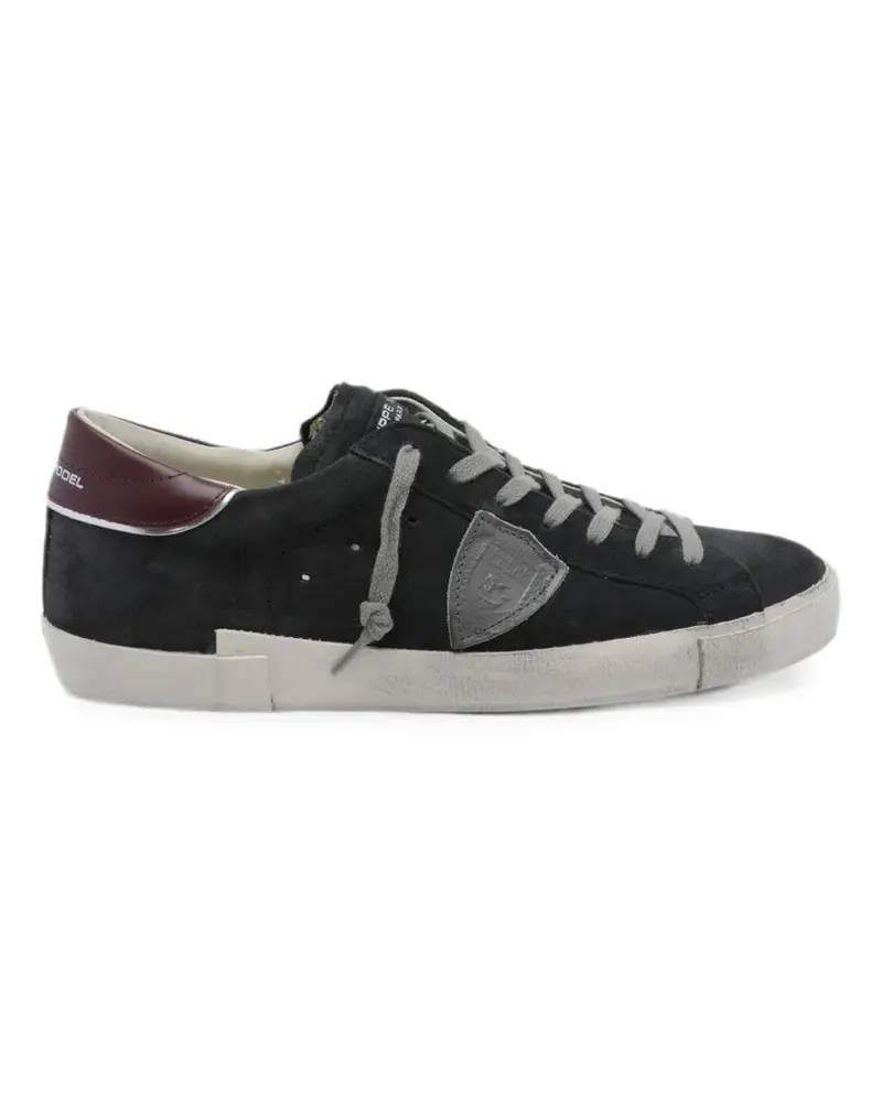 Philippe Model Prsx Sneakers aus Wildleder - Schwarz Schwarz
