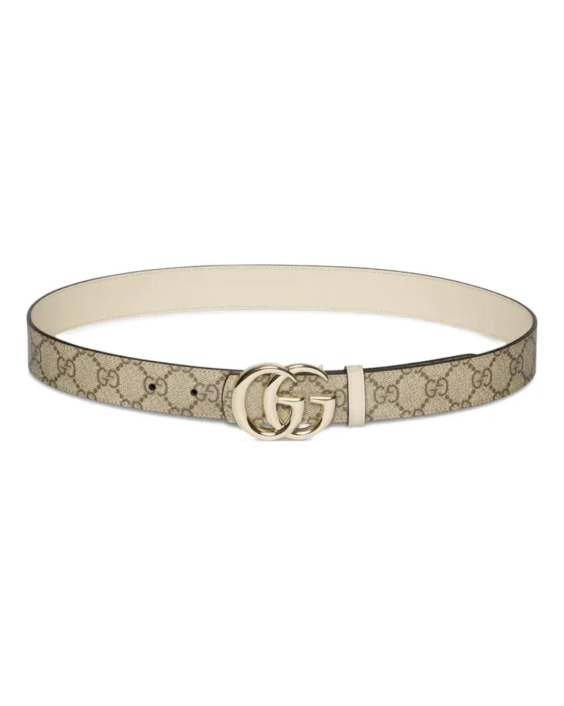 Gucci Wendbarer GG Marmont Gürtel - Nude Nude