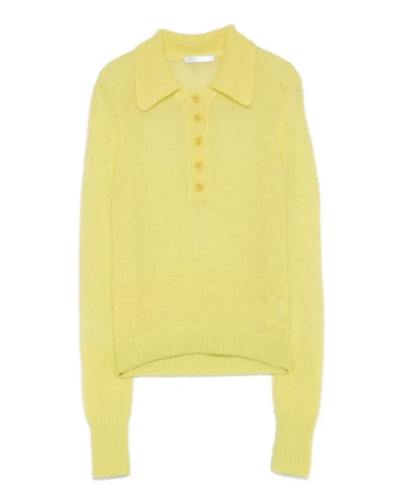 Patrizia Pepe buttoned sweater - Gelb Gelb