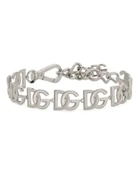 Dolce & Gabbana KIM DOLCE&GABBANA Choker mit DG-Logo Silber