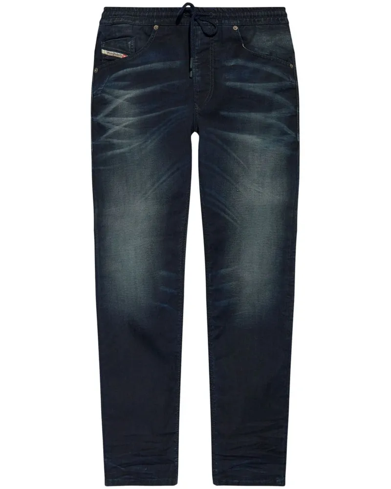 Diesel 2030 D-Krooley Tapered-Jeans - Blau Blau