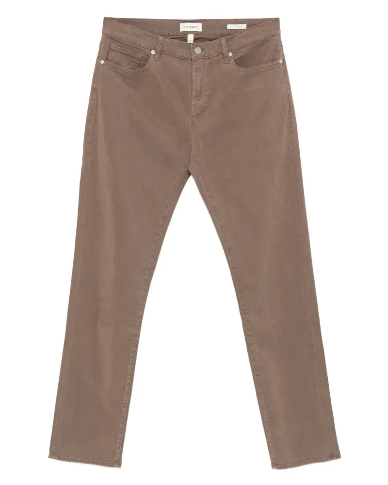 Frame Denim Jeans mit geradem Bein - Braun Braun